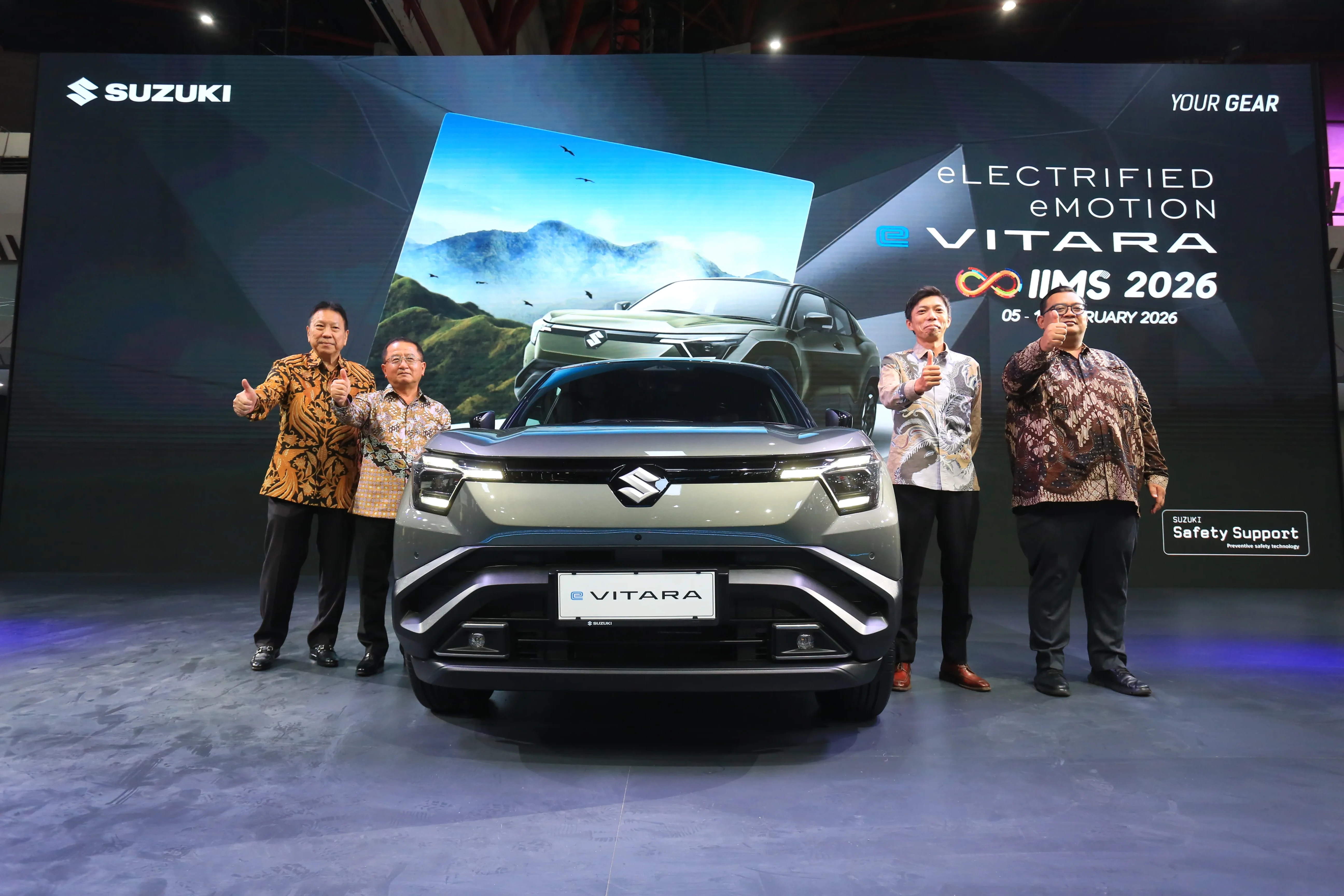 SUZUKI RESMI LUNCURKAN e VITARA, KESEMPATAN EMAS BAGI PEMBURU EKSKLUSIVITAS UNTUK MILIKI MOBIL LISTRIK SUZUKI PERTAMA DI INDONESIA
