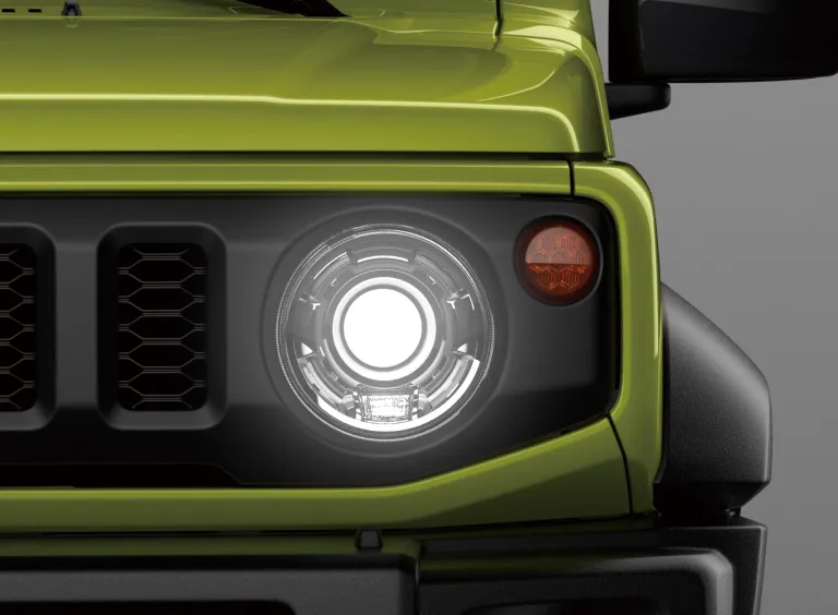 LED Projector Headlamps with Leveling Feature